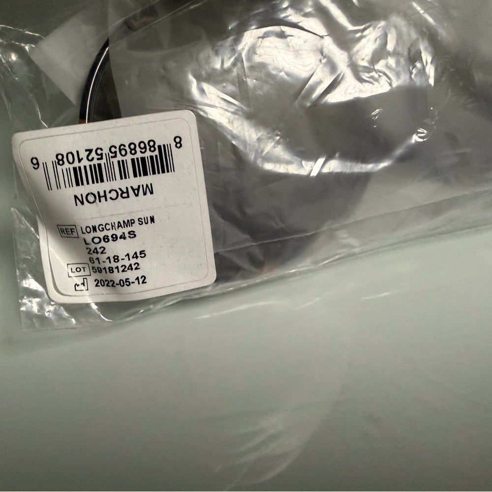 Very Rare Longchamp Brown Gradient Sunglasses Nwt - image 7